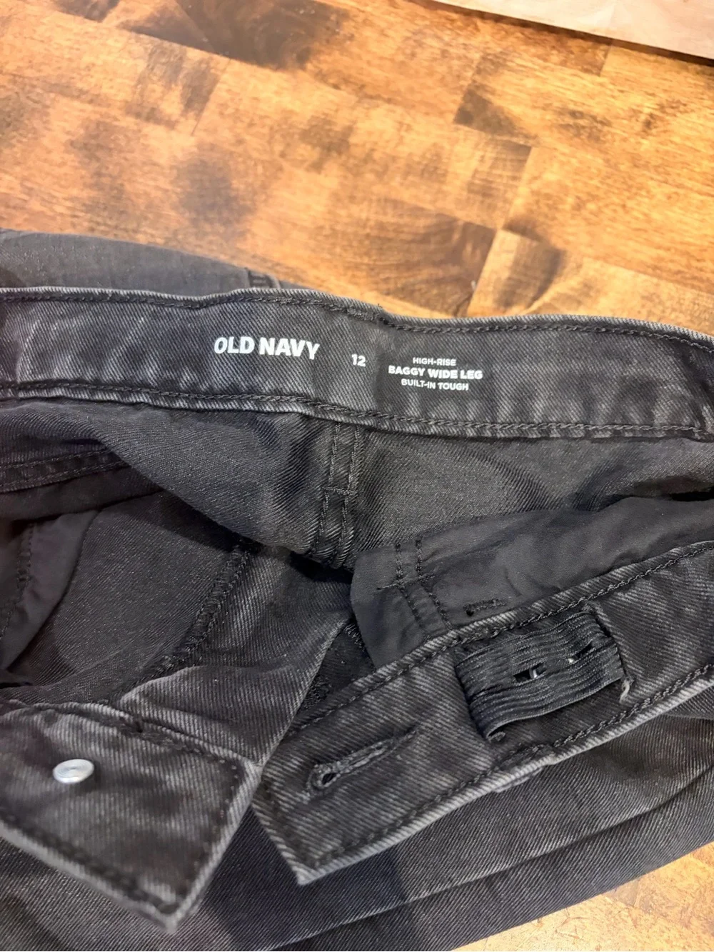 Old Navy baggy wide leg girls jeans (5 pair)